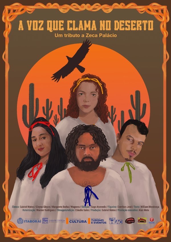 Cartaz de divulgação do filme "A Voz que Clama no Deserto".